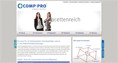 Desktop Screenshot of comp-pro.de